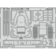 Hurricane Mk.I 1/48 HOBBY BOSS - Eduard Accessories 491364