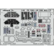 MiG-17F 1/48 AMMO - Eduard Accessories 491366