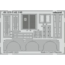 F-4G 1/48 MENG - Eduard Accessories 491378