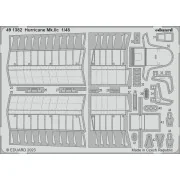 Hurricane Mk.IIc 1/48 ARMA HOBBY, 1/48 - Eduard Accessories 491382