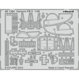 Vampire FB.5 1/48 AIRFIX - Eduard Accessories 491384