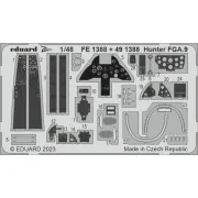 Hunter FGA.9 1/48 AIRFIX, 1/48 - Eduard Accessories 491388
