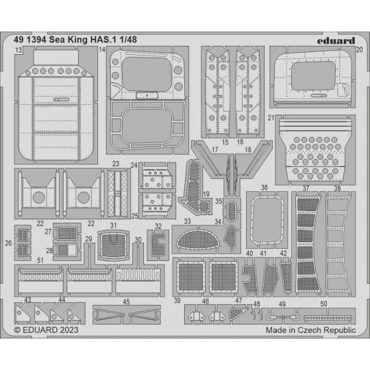 Sea King HAS.1 1/48 AIRFIX - Eduard Accessories 491394