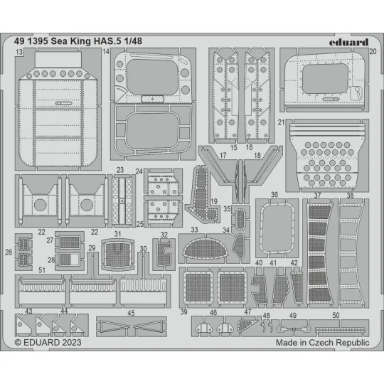 Sea King HAS.5 1/48 AIRFIX, 1/48 - Eduard Accessories 491395