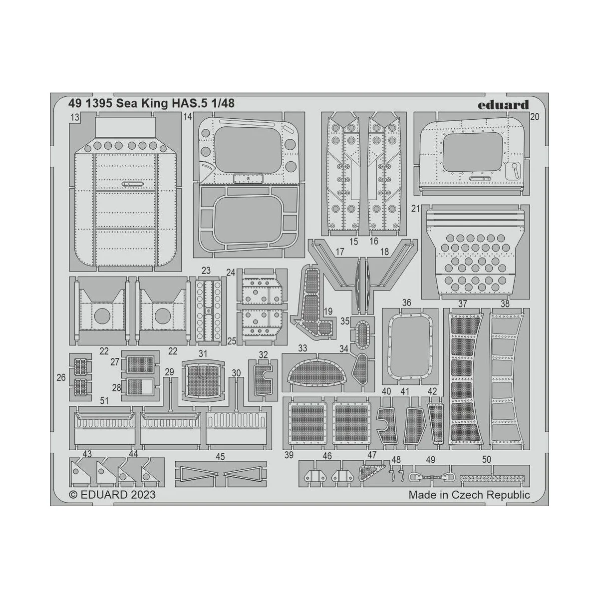 Sea King HAS.5 1/48 AIRFIX - Eduard Accessories 491395