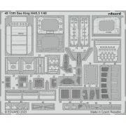 Sea King HAS.5 1/48 AIRFIX, 1/48 - Eduard Accessories 491395