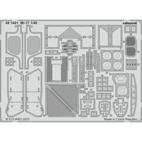 Mi-17, 1/48 - Eduard Accessories 491401
