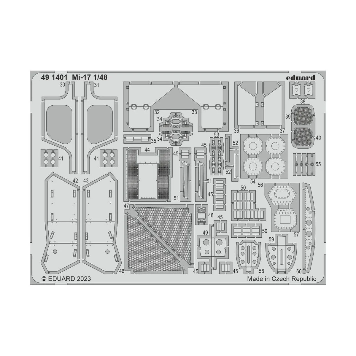 Mi-17 1/48 - Eduard Accessories 491401