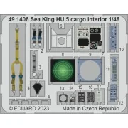 Sea King HU.5 cargo interior 1/48 - Eduard Accessories 491406