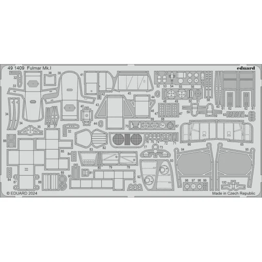 Fulmar Mk.I, 1/48 - Eduard Accessories 491409
