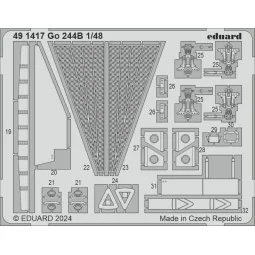Go 244B 1/48 ICM - Eduard Accessories 491417