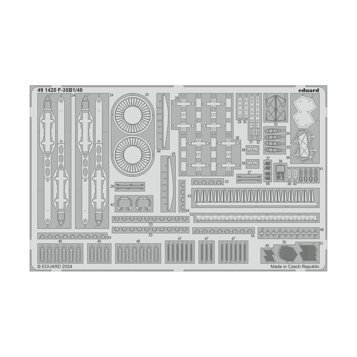 F-35B 1/48 TAMIYA, 1/48 - Eduard Accessories 491420