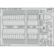Hurricane Mk.IIb 1/48 ARMA HOBBY, 1/48 - Eduard Accessories 491422