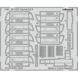 Gannet AS.4 1/48 AIRFIX, 1/48 - Eduard Accessories 491425