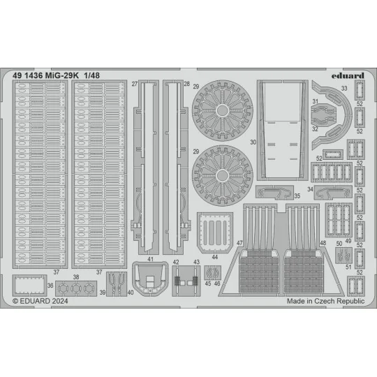 MiG-29K 1/48 HOBBY BOSS - Eduard Accessories 491436