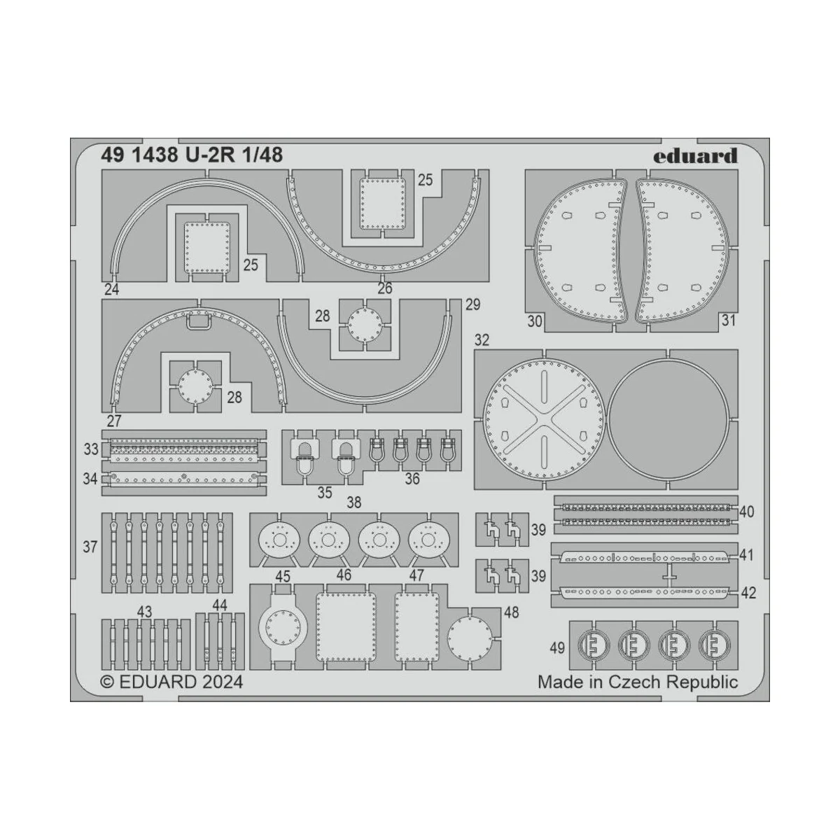 U-2R 1/48 HOBBY BOSS, 1/48 - Eduard Accessories 491438 U-2R 1/48 HOBBY BOSS, 1/48 - Eduard Accessories 491438