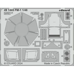 FM-1 TAMIYA - Eduard Accessories 491443