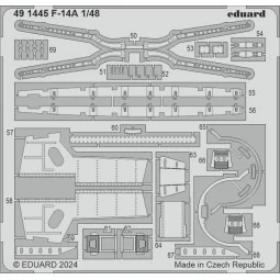 F-14A GREAT WALL HOBBY, 1/48 - Eduard Accessories 491445