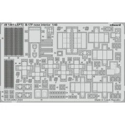 B-17F nose interior 1/48 - Eduard Accessories 491461