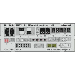 B-17F waist section 1/48 - Eduard Accessories 491464