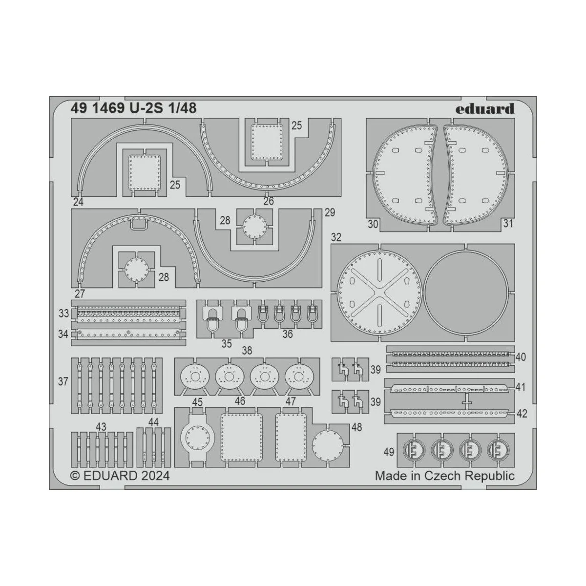U-2S, 1/48 - Eduard Accessories 491469