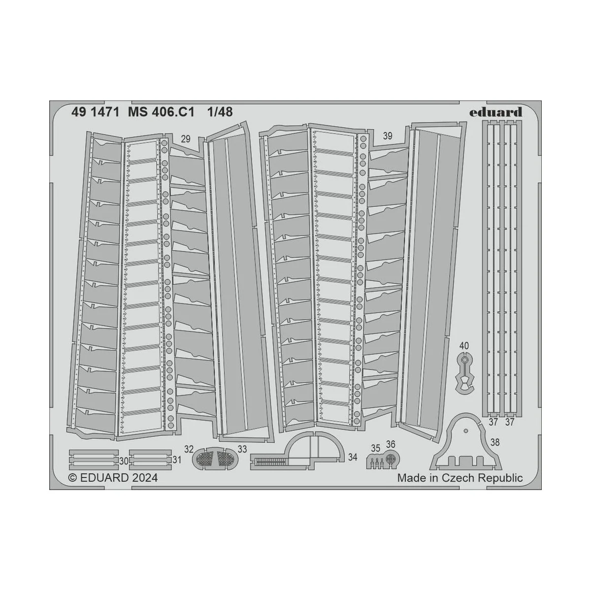 MS 406.C1 - Eduard Accessories 491471