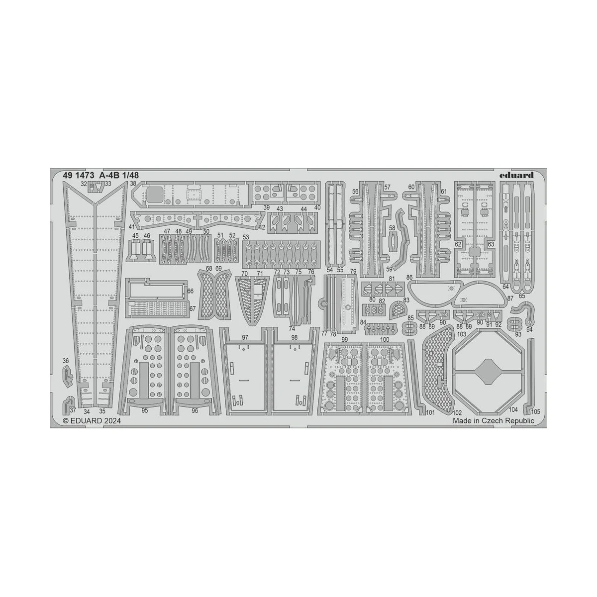 A-4B - Eduard Accessories 491473