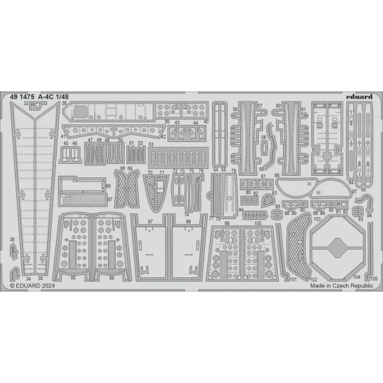 A-4C, 1/48 - Eduard Accessories 491475