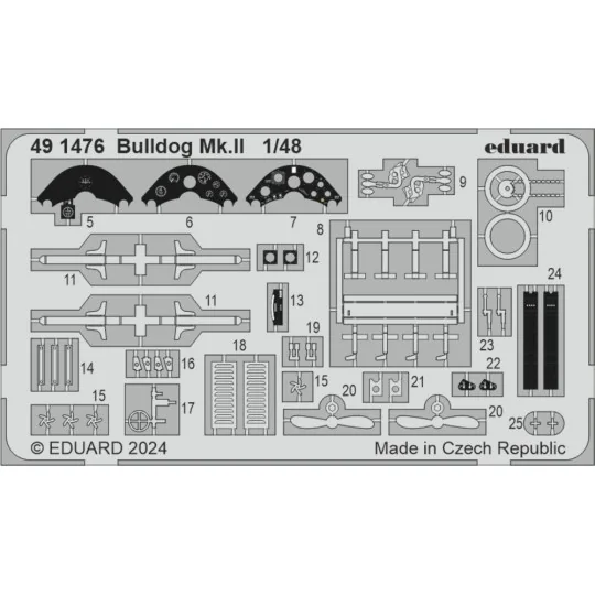 Bulldog Mk.II - Eduard Accessories 491476