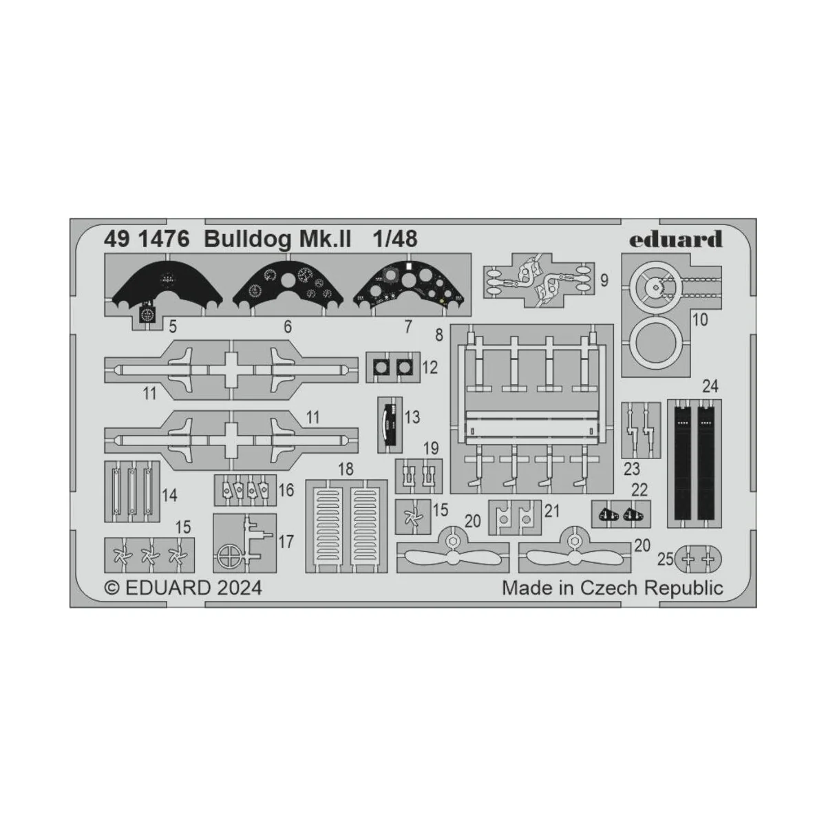 Bulldog Mk.II - Eduard Accessories 491476