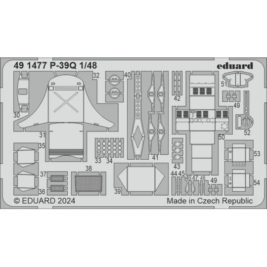 P-39Q ARMA HOBBY, 1/48 - Eduard Accessories 491477