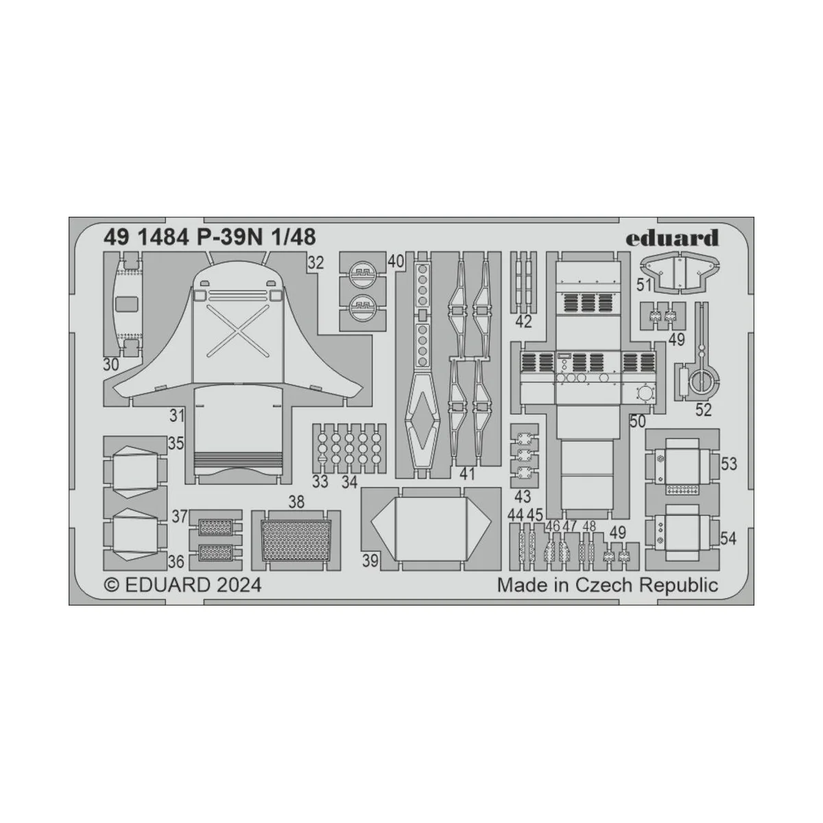 P-39N - Eduard Accessories 491484