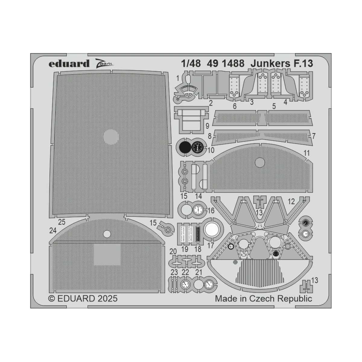 Junkers F.13  MINIART - Eduard Accessories 491494
