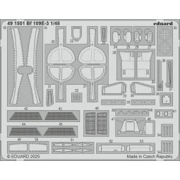 Bf 109E-3 HOBBY BOSS, 1/48 - Eduard Accessories 491501