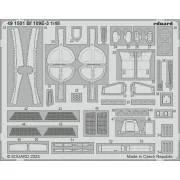 Bf 109E-3 HOBBY BOSS, 1/48 - Eduard Accessories 491501