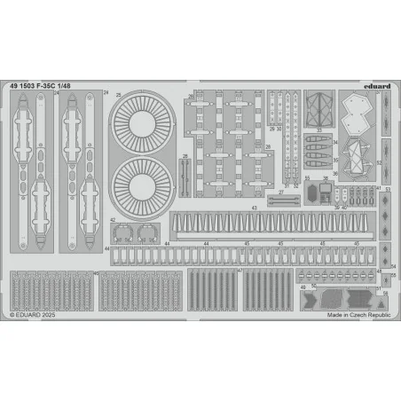 F-35C TAMIYA, 1/48 - Eduard Accessories 491503
