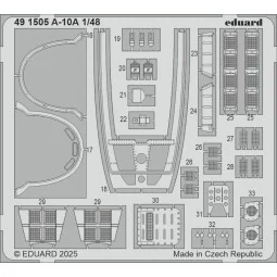 A-10A GREAT WALL HOBBY - Eduard Accessories 491505