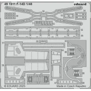 F-14D GREAT WALL HOBBY, 1/48 - Eduard Accessories 491511
