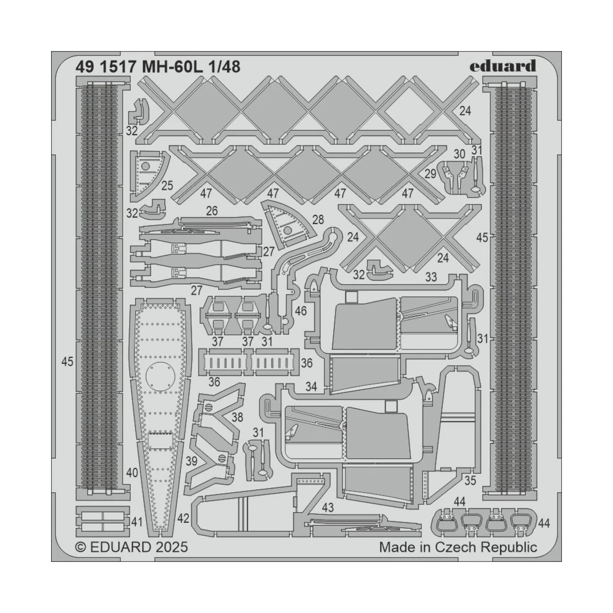 MH-60L ICM - Eduard Accessories 491517