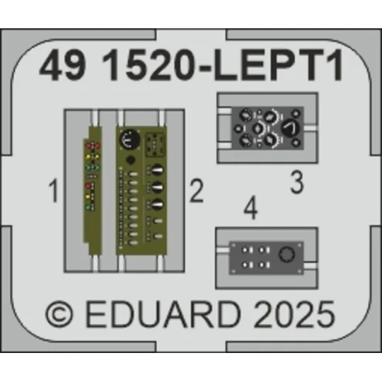 A6M5 (Nakajima) upgrade set EDUARD, 1/48 - Eduard Accessories 491520