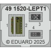 A6M5 (Nakajima) upgrade set EDUARD, 1/48 - Eduard Accessories 491520