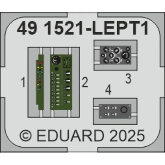 A6M5 (Mitsubishi) upgrade set EDUARD, 1/48 - Eduard Accessories 491521