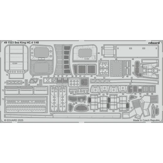 Sea King HC.4 AIRFIX, 1/48 - Eduard Accessories 491523
