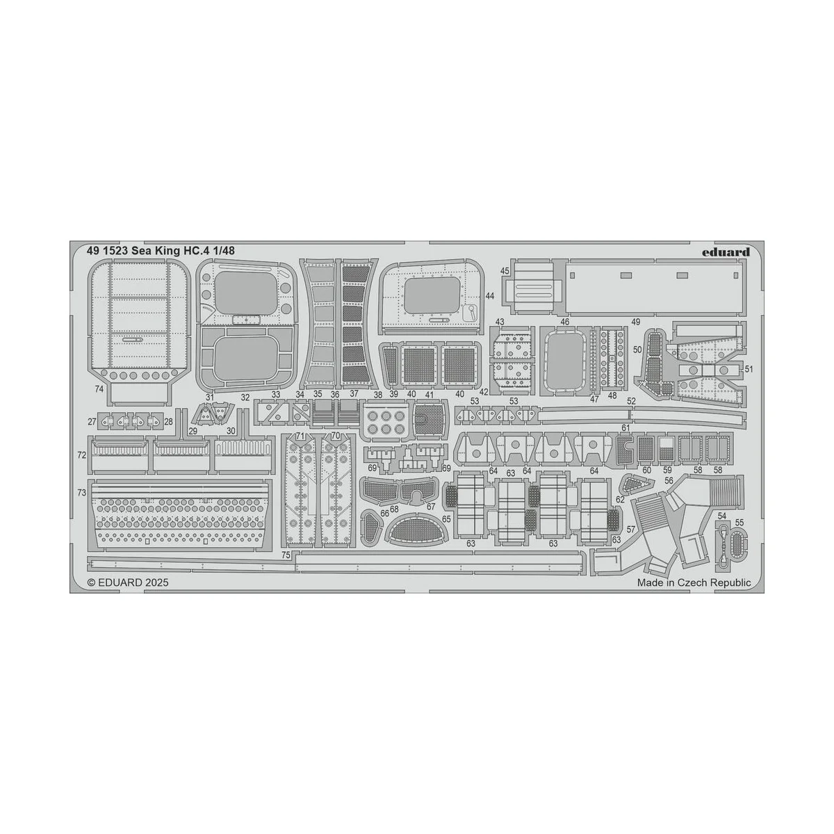 Sea King HC.4 AIRFIX - Eduard Accessories 491523