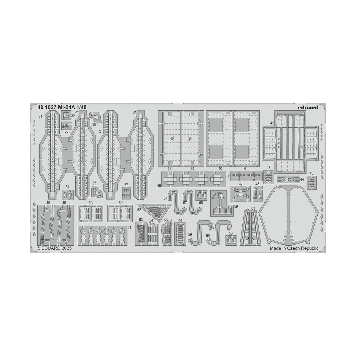 Mi-24A TRUMPETER, 1/48 - Eduard Accessories 491527