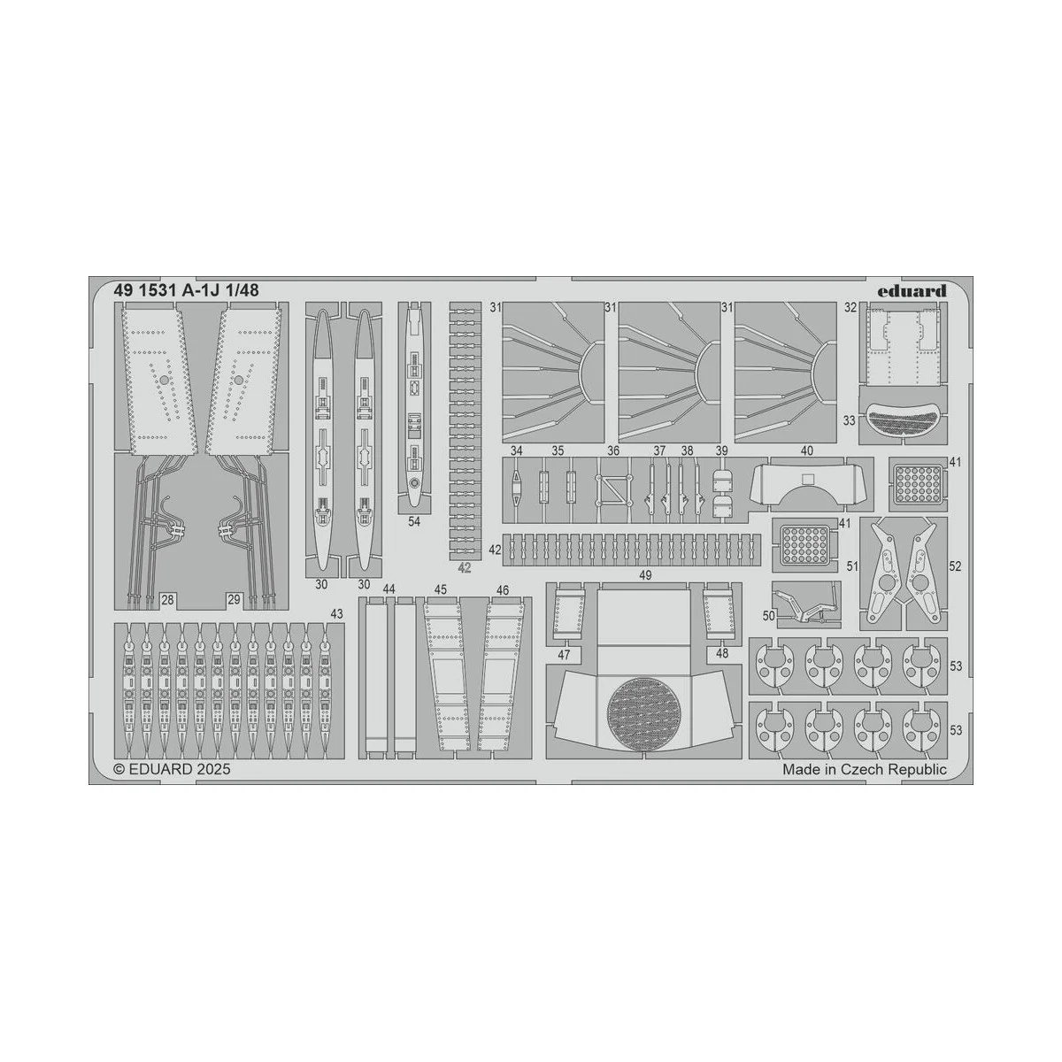 A-1J TAMIYA, 1/48 - Eduard Accessories 491531