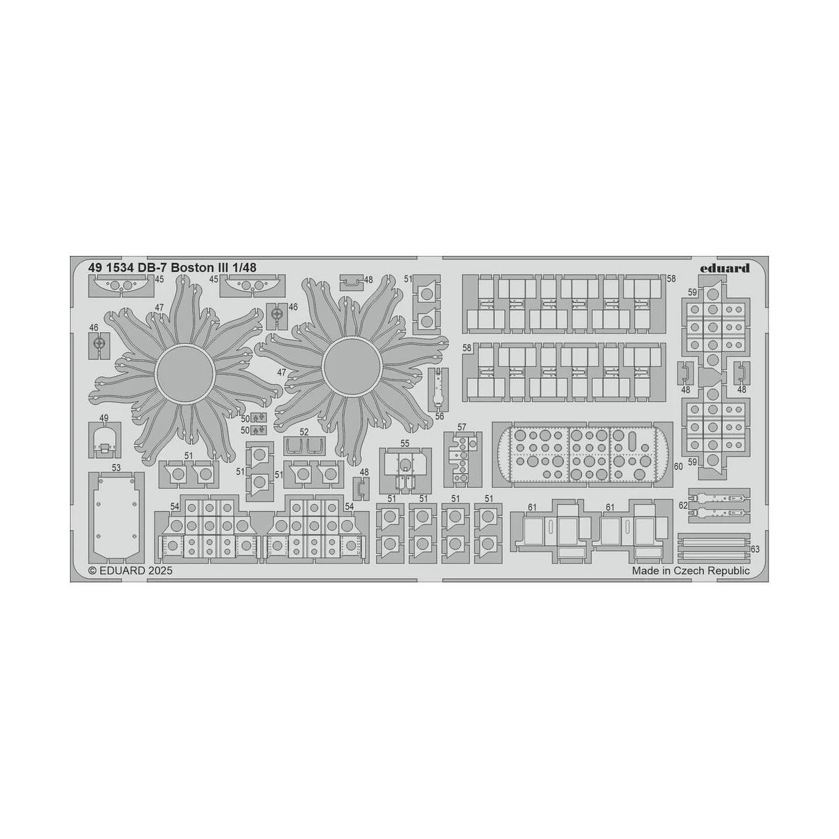 DB-7 Boston III HKM - Eduard Accessories 491534