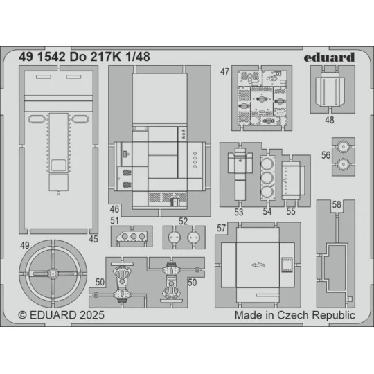 Do 217K ICM - Eduard Accessories 491542