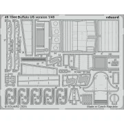 Buffalo US version TAMIYA, 1/48 - Eduard Accessories 491544