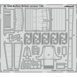 Buffalo British version TAMIYA - Eduard Accessories 491545